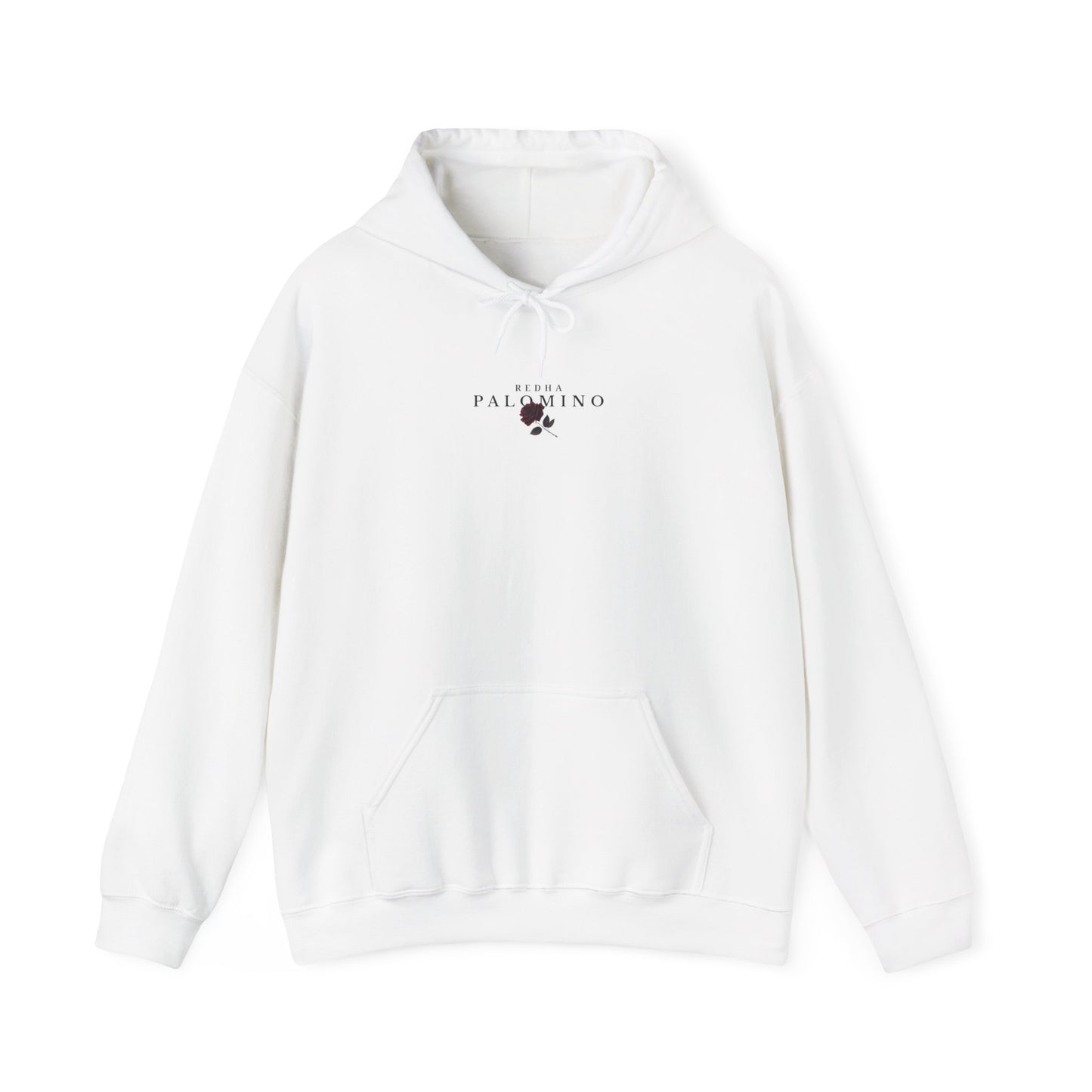 REDHA PALOMINO Logo Hoodie (White)