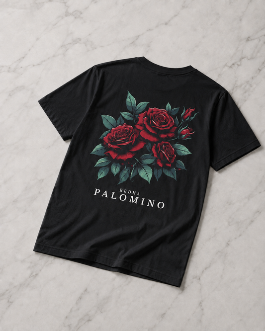 Flore Éternelle Tee – Onyx