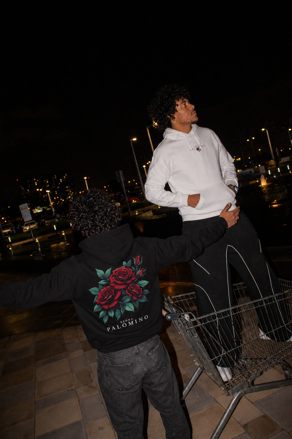 Flore Éternelle Hoodie – Onyx