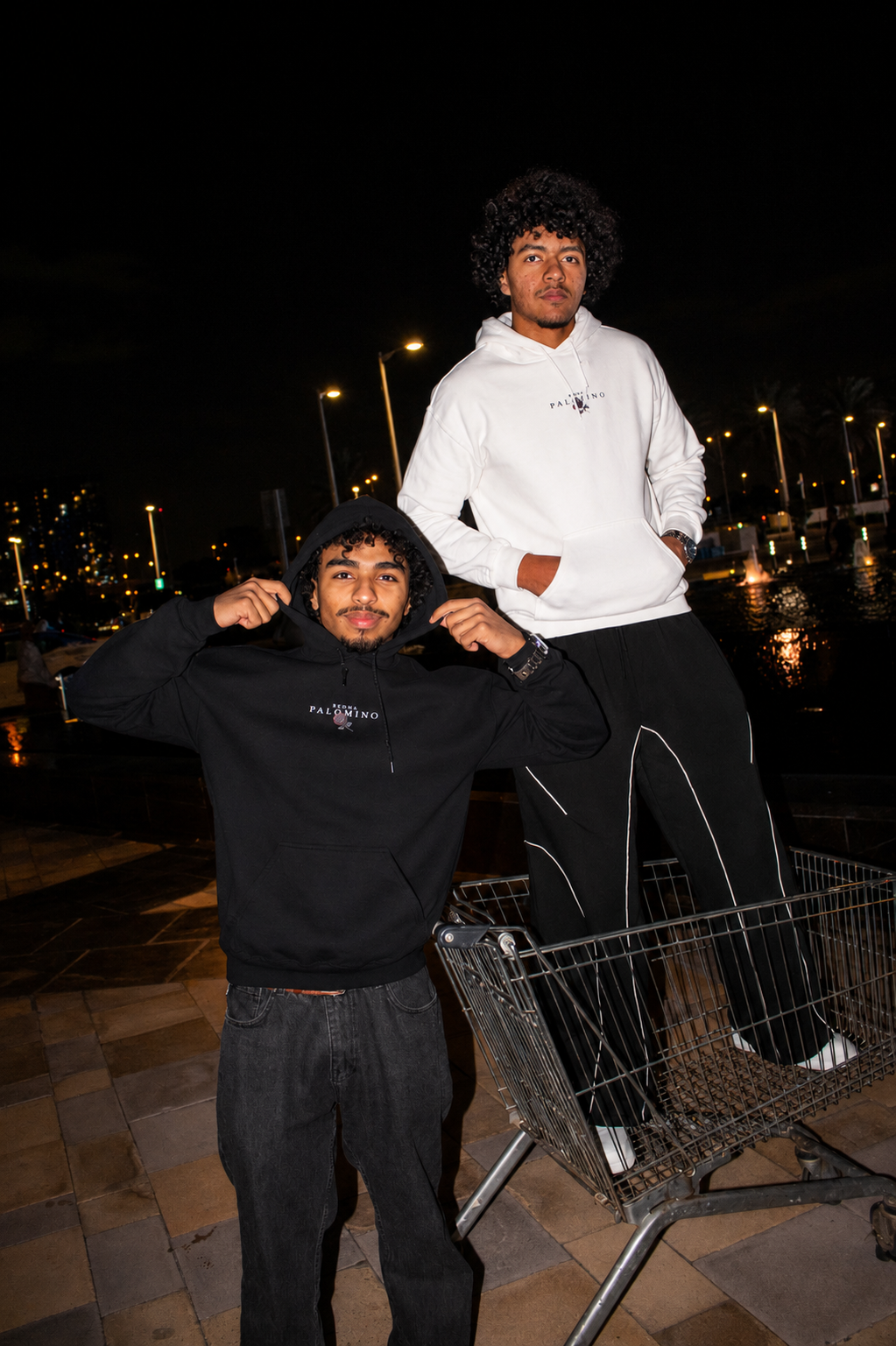 Flore Éternelle Hoodie – Onyx